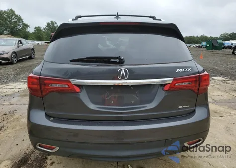 2014 Acura Mdx Technology from USA, damaged, VIN 5FRYD4H48EB038802